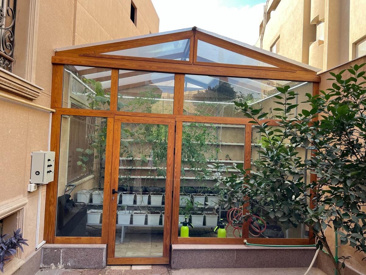 Private greenhouse design by Geneina