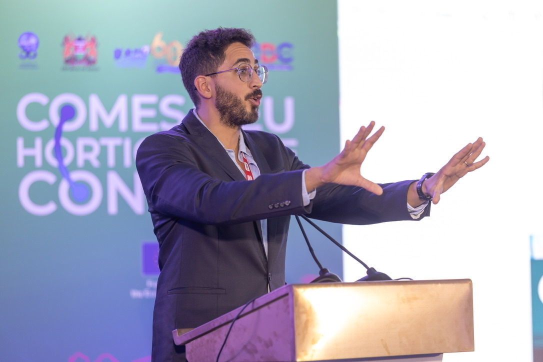Seif Salama at the COMESA–EU Horticulture Connect summit